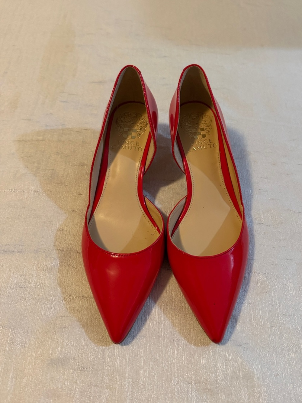 Vince Camuto Red Pointed-Toe Women’s Heels